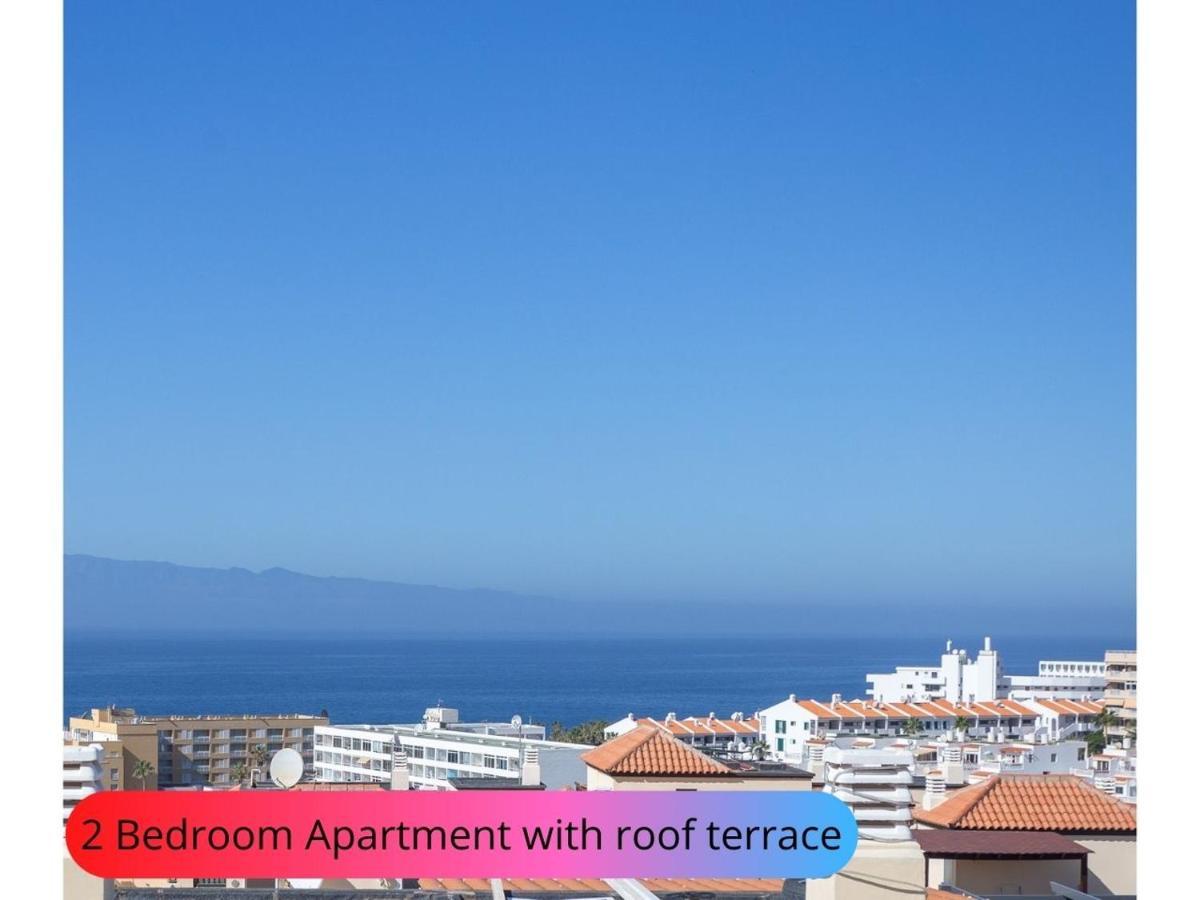 Desirable Rooftop Terrace , 2 Bedroom Apartment With Wifi In Costa Adeje Кальяо-Сальвахе Екстер'єр фото