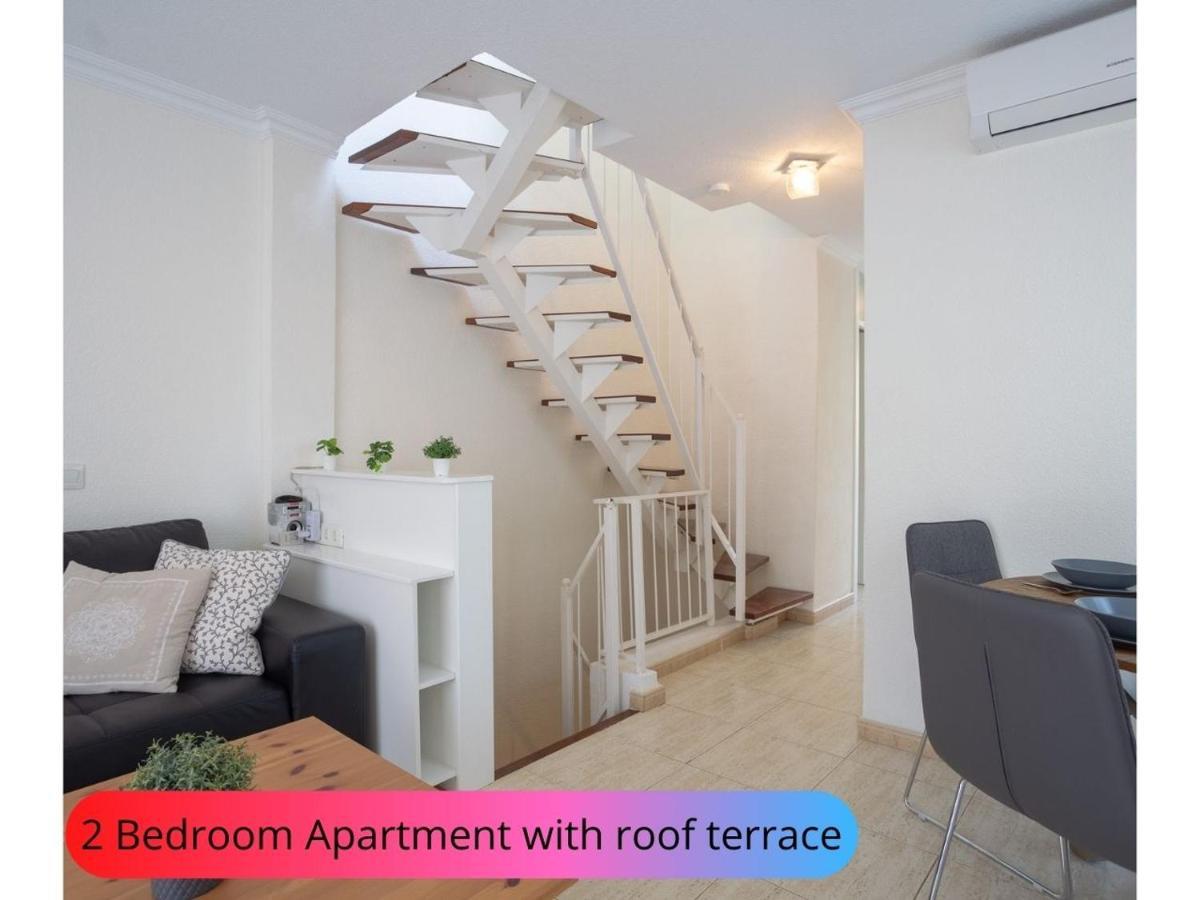 Desirable Rooftop Terrace , 2 Bedroom Apartment With Wifi In Costa Adeje Кальяо-Сальвахе Екстер'єр фото