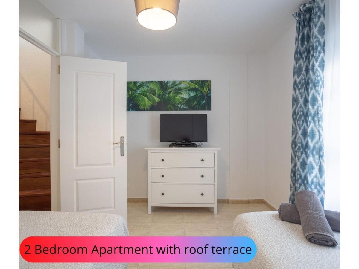 Desirable Rooftop Terrace , 2 Bedroom Apartment With Wifi In Costa Adeje Кальяо-Сальвахе Екстер'єр фото