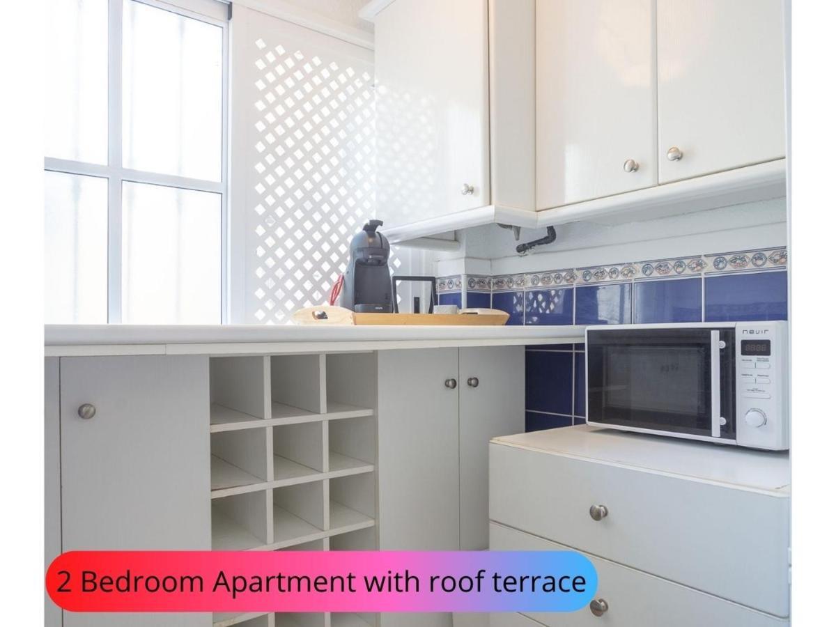 Desirable Rooftop Terrace , 2 Bedroom Apartment With Wifi In Costa Adeje Кальяо-Сальвахе Екстер'єр фото